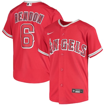 youth nike anthony rendon red los angeles angels alternate r